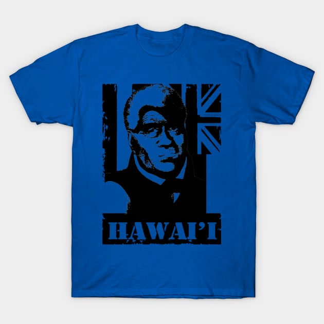 Hawai'i King Kamehameha(older) by Hawaii Nei All Day T-Shirt by hawaiineiallday